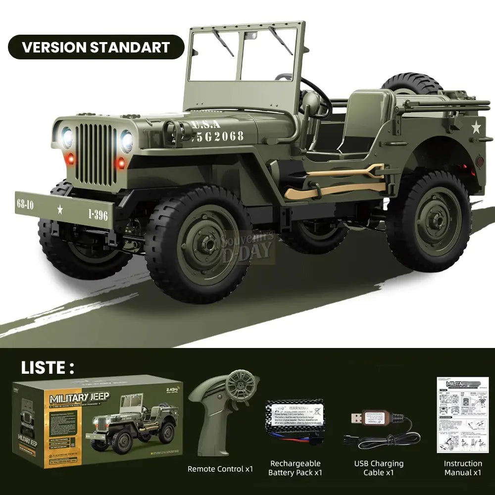 4x4 Military - RC Souvenirs D-DAY