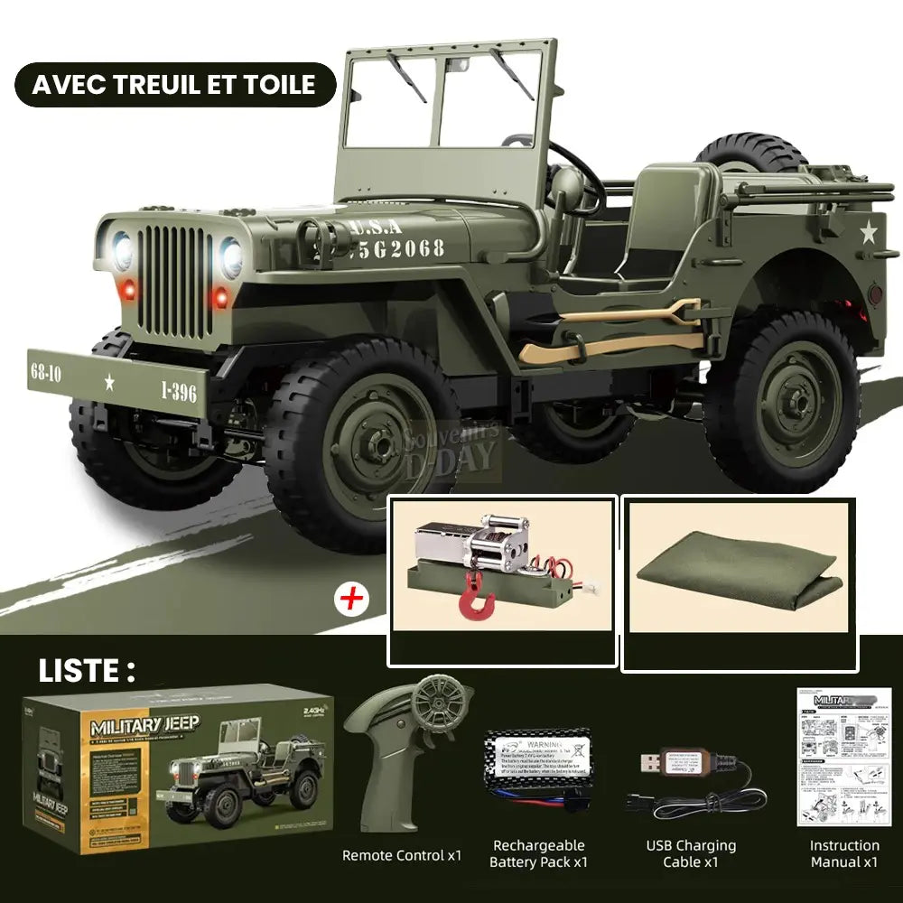 4x4 Military - RC Souvenirs D-DAY