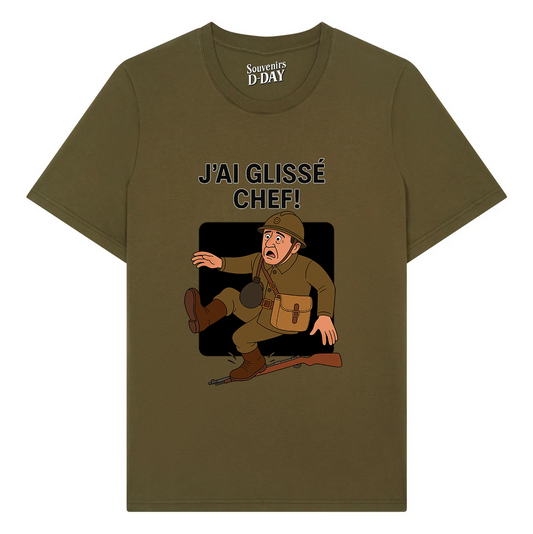 T-shirt - J’ai Glissé Chef ! Souvenirs D-DAY