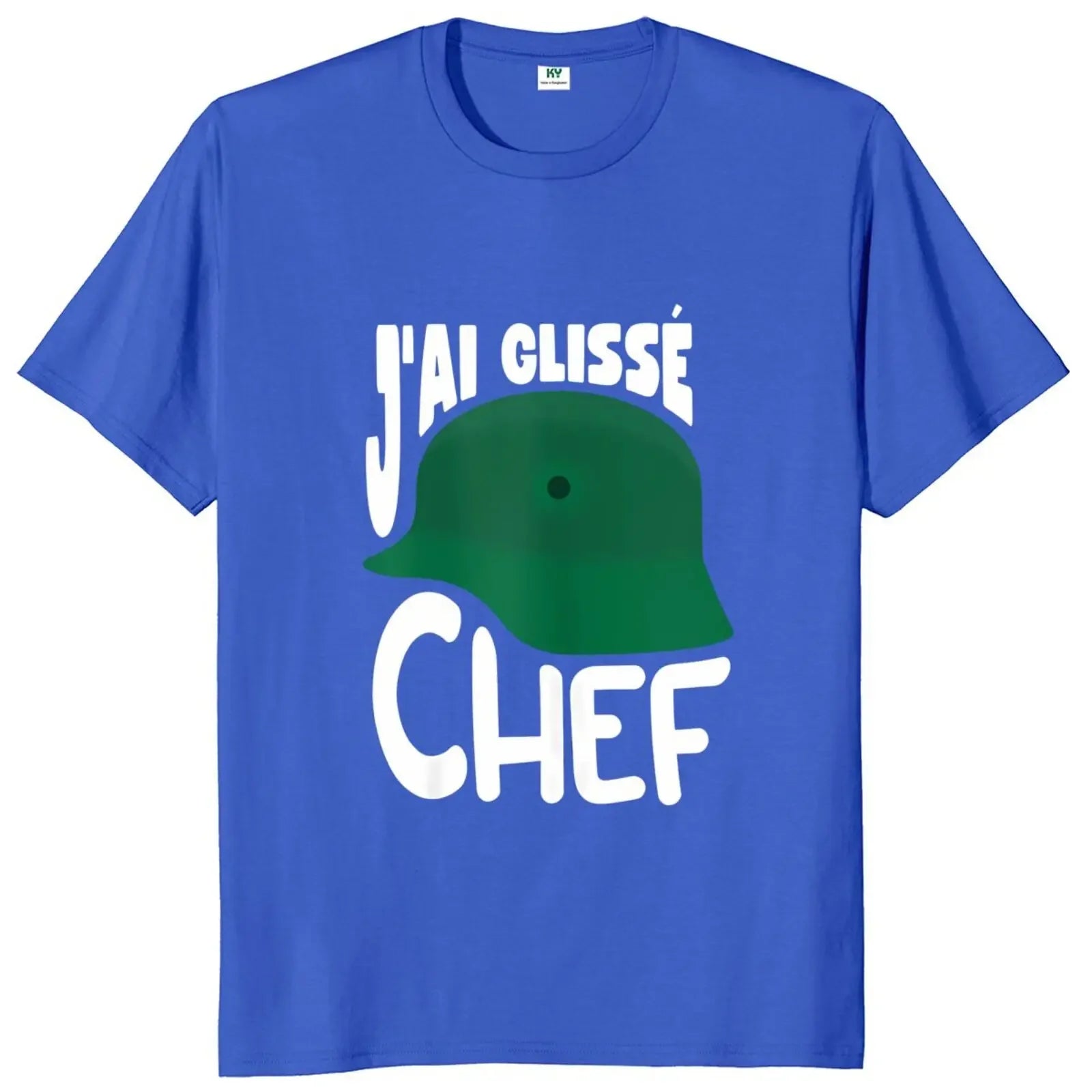 T-shirt « J’ai Glissé, Chef ! » – "Inspiré du film culte" Souvenirs D-DAY